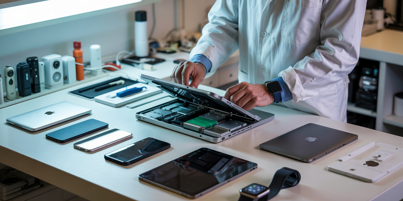 Repair Technician Working